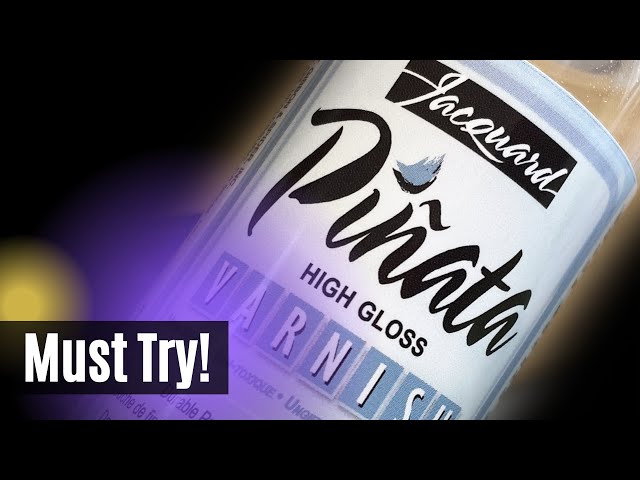 Jacquard Pinata High Gloss Varnish, 4 oz Bottle