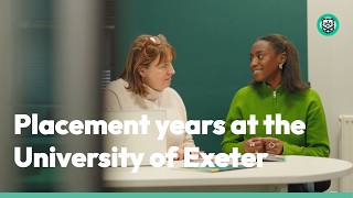 Placement years at the University of Exeter