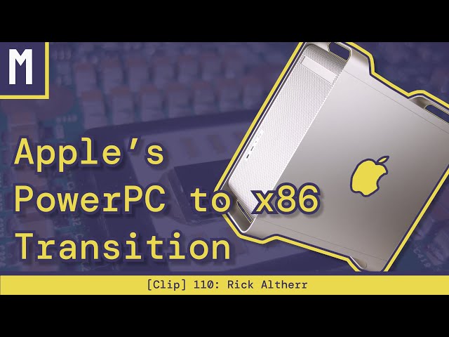 Apple's PowerPC to x86 Transition | Rick Altherr - YouTube