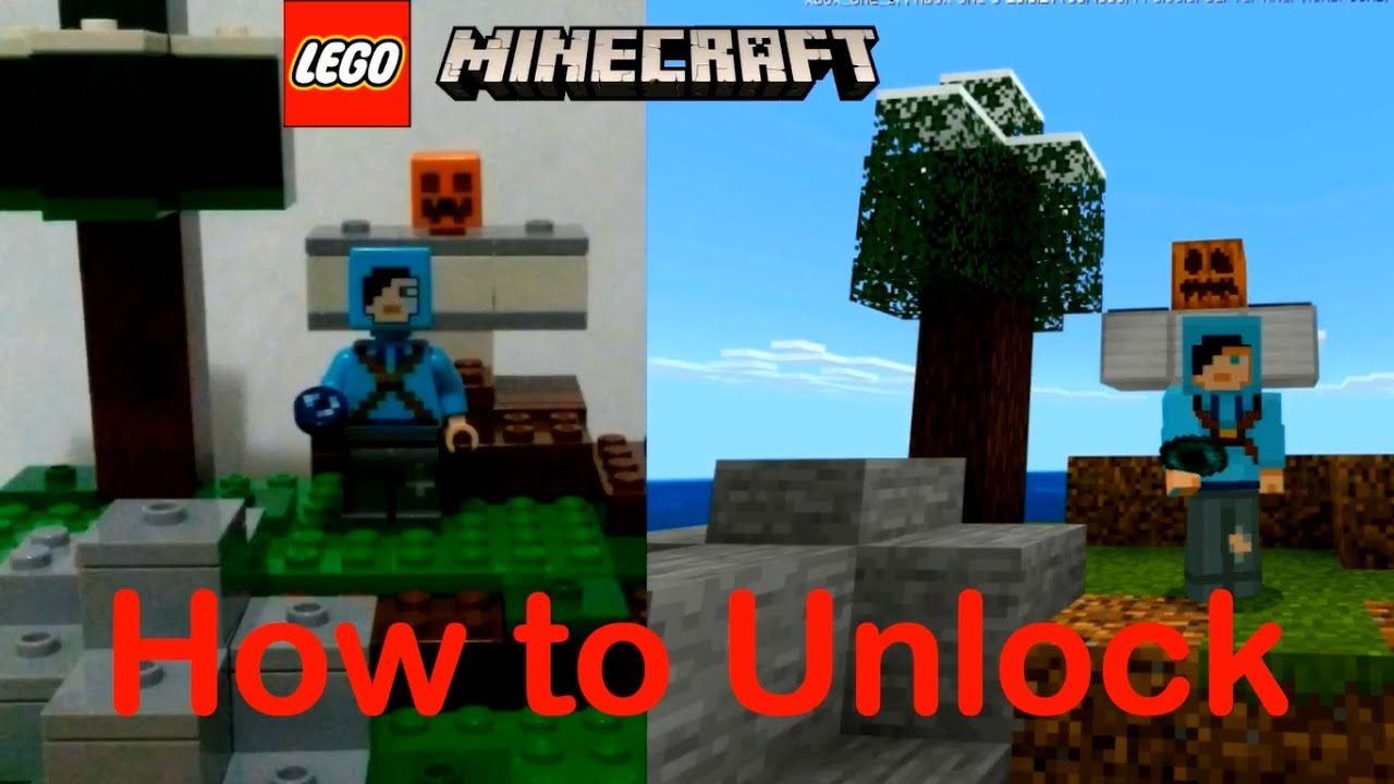 Habubu Pludselig nedstigning bekræft venligst How to Unlock The LEGO Dragon Slayer Skin in Minecraft - YouTube