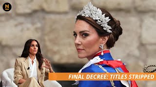 The Windsor Reset Why Catherine Finally Stripped Meghans Royal Les Irrevocably.