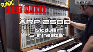 EMEAPP SONIC TEST DRIVE: ARP 2500 Modular Synth