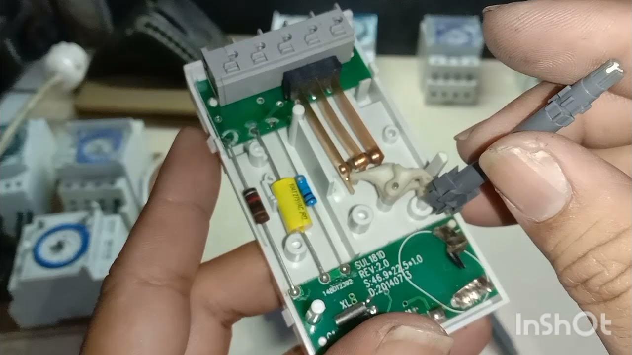 Cara memperbaiki timer analog merek theben yang sudah rusak YouTube