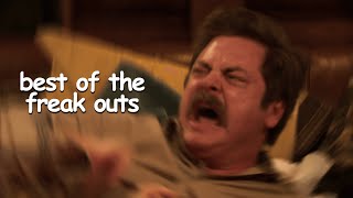 Best FREAK OUTS | Parks and Recreation | Comedy Bites