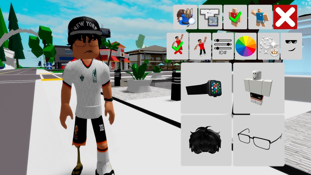 НОВАЯ СКИН ДЛЯ СОЗДАНИЯ С 3D-ЭЛЕМЕНТАМИ И ЗОМБИ-НОГОЙ В BROOKHAVEN