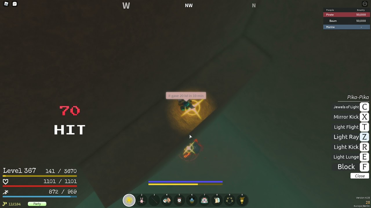 Best way to level up in gpo in second sea YouTube