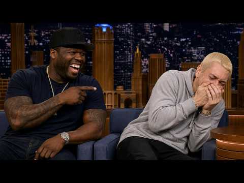NOBODY MADE EMINEM LAUGH LIKE 50 CENT