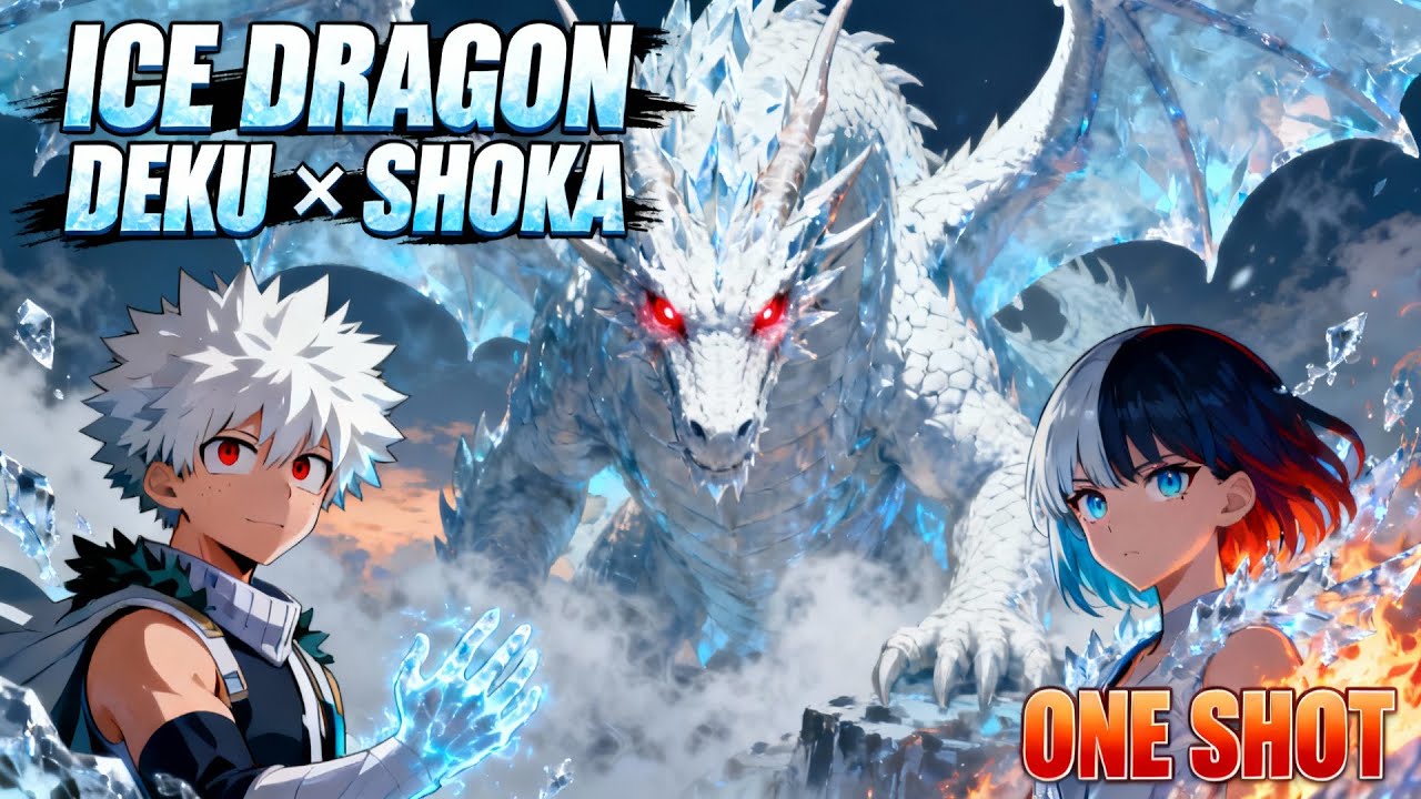 Ice Dragon Deku x Shoka ❄️🐉 | Original One Shot texting Story (My Hero Academia AU)