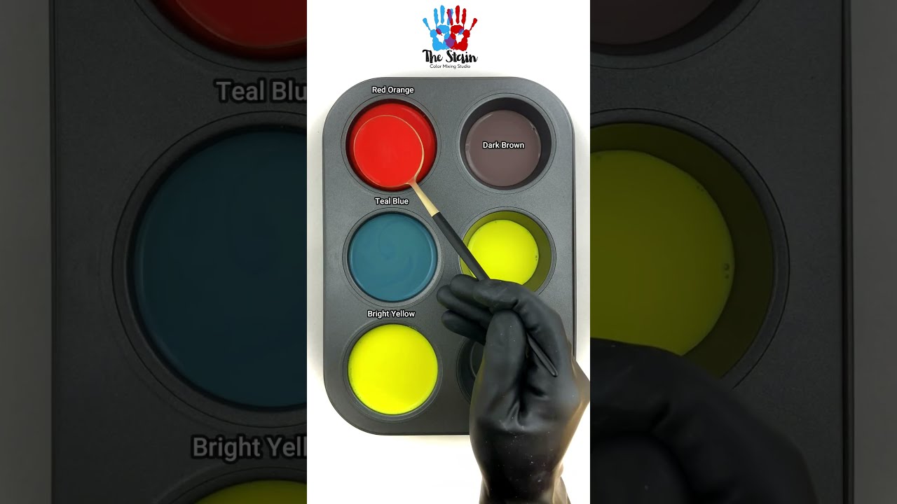 Watch These Colors Change Right Before Your Eyes Satisfying Colormixing Asmr