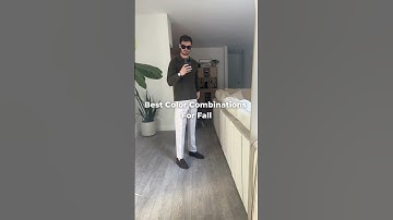 Fall Color Combinations for Men 🍁 #falloutfits #fallcolortrends #colorcombinations #mensclothing