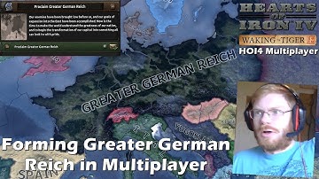 GREATER GERMANY IN HOI4 MULTIPLAYER! BEST HOI4 PLAYER DOMINATES! - HOI4 Multiplayer