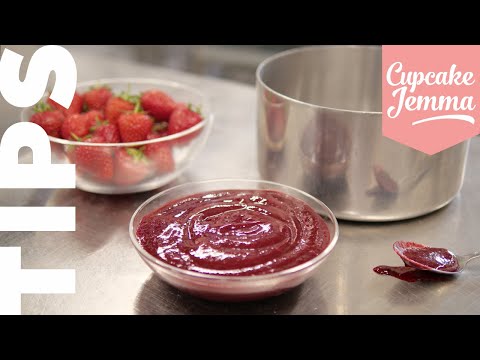 The Quickest Easiest STRAWBERRY JAM ever! | Cupcake Jemma | Tuesday Tips