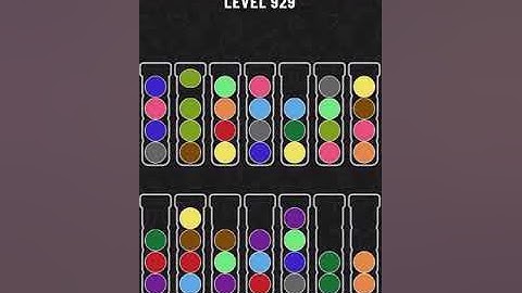 【Ball Sort Puzzle】Level.929