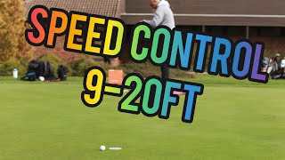 Putting Distance control 9 -20ft perfecting speed, from the home of AimPoint Express.