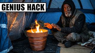 They Call Him 'Edison'—This Black Homeless Man's $15 Trick Heats Any Space For Free