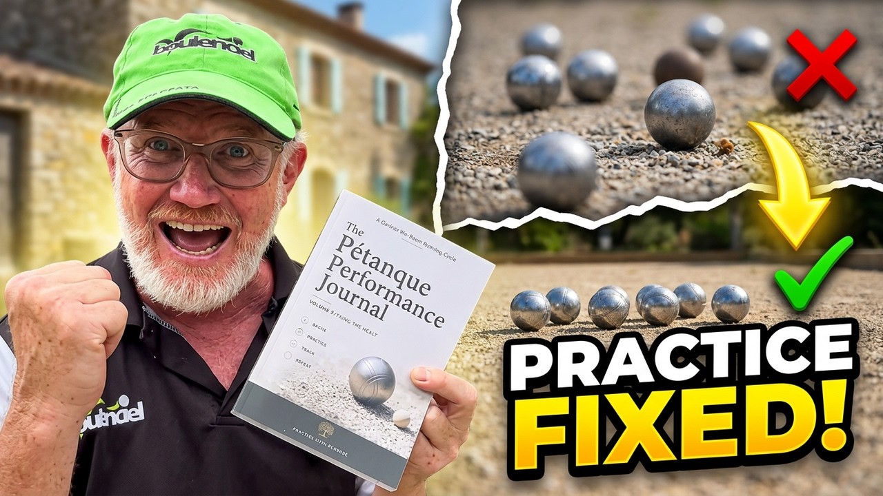 Miniature de la vidéo : Coaches Corner | Why Your Petanque Practice Fails (and How This Journal Fixes It)