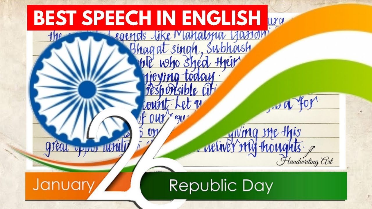 New 26 January 2020 Speech |Very Simple Republic Day Speech 2020 ...