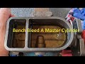 How To Bench Bleed A Master Cylinder