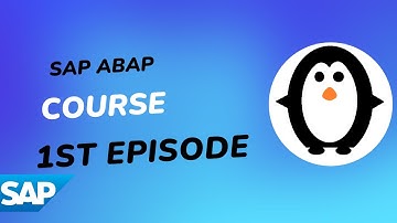 Episode 1 - SAP ABAP Development Course - Create Data Tables and Elements