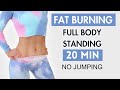20 min full body fat burnlose belly fat standing abs and cardio no jumping