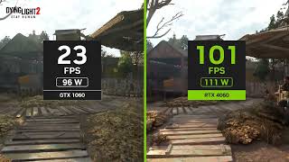 RTX 4060 vs RTX 3060 vs RTX 2060 vs GTX 1060 Ray Tracing Performance with DLSS 3 Comparison