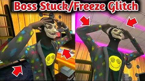 Boss Stuck/Freeze Glitch After the Jumpscare in Smiling X Corp New Update Version 2.2.4