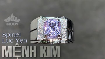 "Đanh Đá" Spinel Lục Yên khúc xạ toàn phần - #Lucyenspinel - Mr. Đ Hoàng Mai - HN - IRUBY