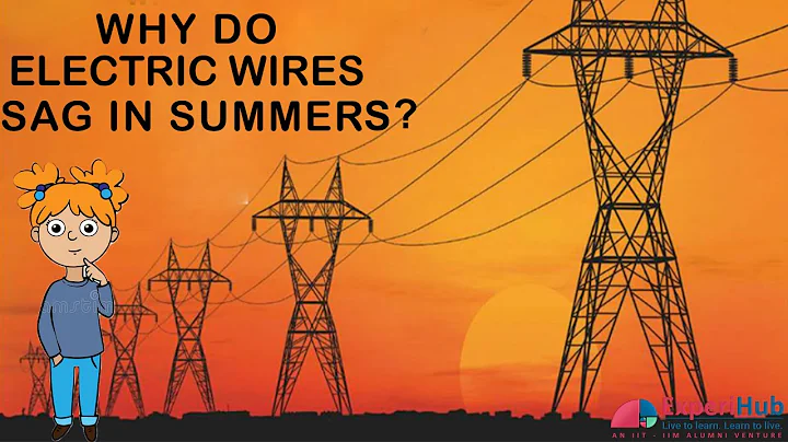 Why do Electric Wires Sag in Summers? Why do electric wires drop in summer |Heat | Thermal Expansion