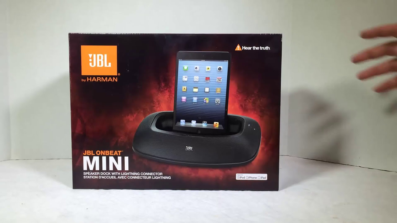 jbl onbeat mini speaker dock