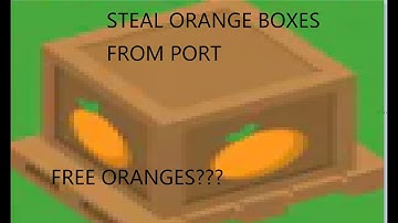 sneaky sasquatch steal ORANGES from port (dissapointing)