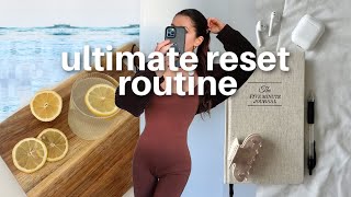 RESET WITH ME | healthy habits, self-care + *motivation for a fresh start*