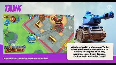 Boom Beach: Frontlines - Tank Gameplay
