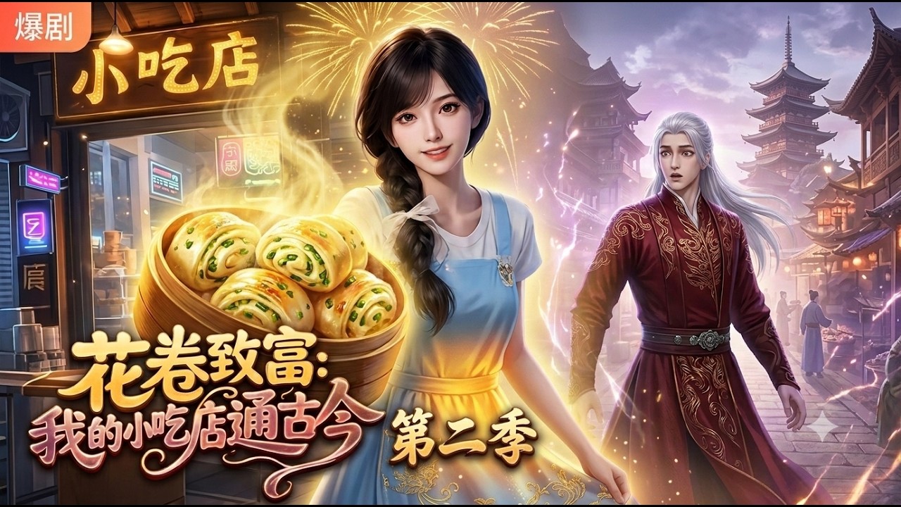 花捲致富：穿越古代搞美食逆襲