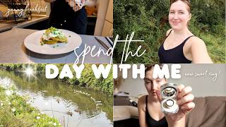 a wholesome summer day; testing the Luna Ring, countryside walk + slow morning