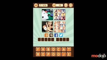 4 Pics 1 Song Cheats, Answers & Solutions Level 1 Puzzle 9 Lady Gaga (iPhone/iPad)