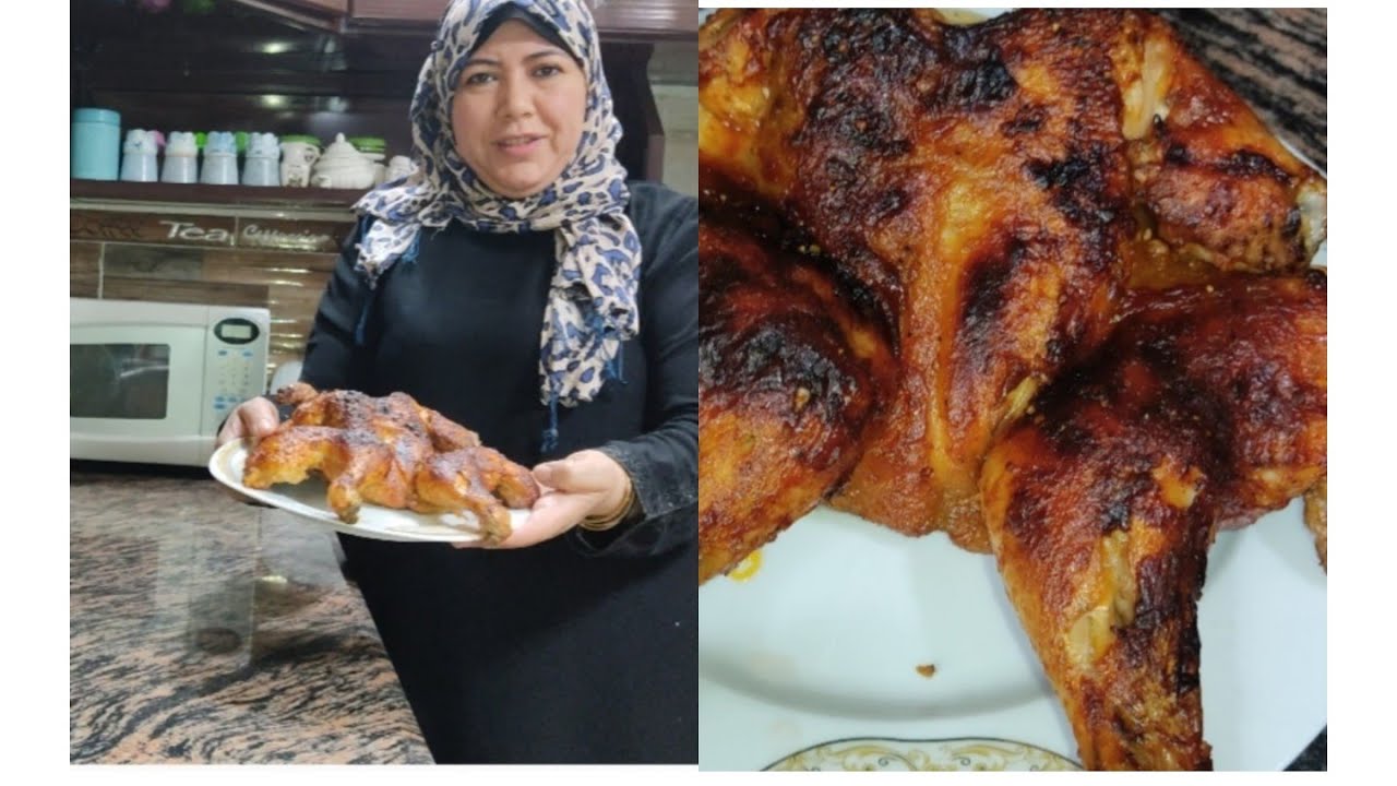 اشوي الفراخ من غير فحم ولا دخان وكمان من غير البرطمان 🙈 لو جربتيها مستحيل تنسيها
