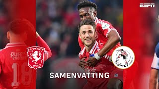 VAN WOLFSWINKEL on fire met heerlijke geplaatste bal 📐🔥 | Samenvatting FC Twente - Sparta