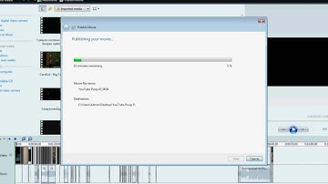 HELP! Publishing problem in Movie Maker!