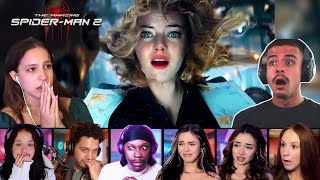 Saddest Gwens Death Scene Reactions The Amazing Spider-Man 2 2014 Movie Reaction Mashup
