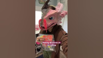 YIPEEEEEE #wormonastring #dinomask #ytshorts