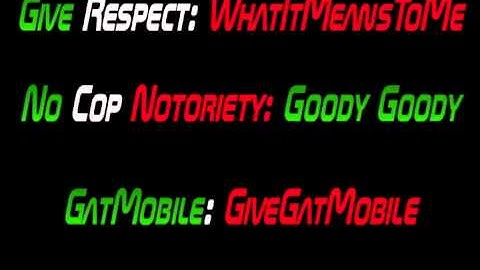 Best Saints Row The Third Cheats!!!