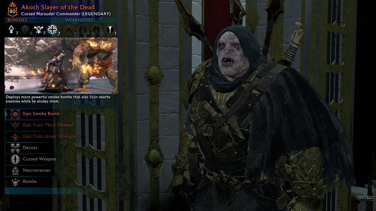 Shadow of War - Hacked [Akoth Slayer of the Dead] in online fight pit ...
