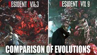 NEMESIS Comparison of Evolutions - Resident Evil 9 Requiem vs. Resident Evil 3 Remake