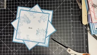 three step stamping stampin up . make a card with me.
