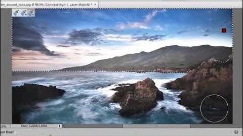 Improved Smart Brush in Photoshop Elements 11