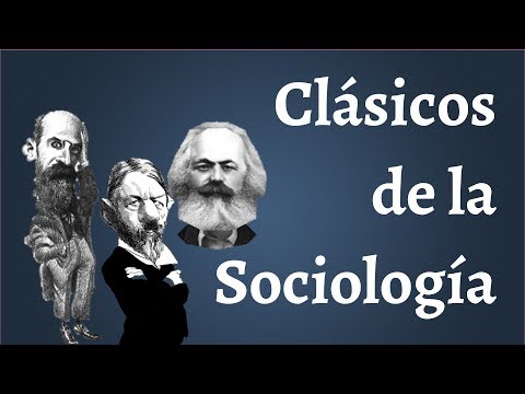 Los Clasicos de la Sociologia; Marx, Durkheim, Weber