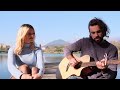 Hallelujah  daudia acoustic duet version wt acoustic guitar by the lake