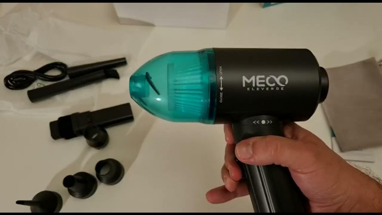 MECO Soplador de Aire Mini Limpiador de aire comprimido de Alta Presión Soplador  para Teclado PC, Polvo, Migas… - Multicleaners