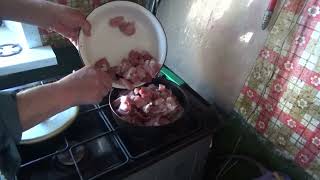 Как мы готовим тушеную свинину