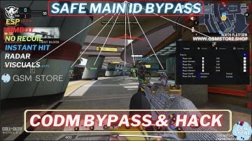 Call of Duty Mobile Emulator Bypass & Hack🔥Safe Main ID💯| CODM Gameloop Bypass | CODM ESP + AIMBOT ✅